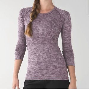 Lululemon Swiftly tech long sleeve 4 purple
